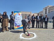 پروژه ساخت مرکز دیالیز در بیمارستان حضرت علی ابن ابی طالب (ع) زاهدان کلنگ زنی شد 