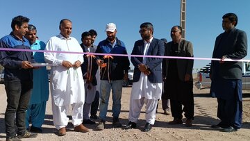 جاده بین مزارع روستای حیدرآباد دلگان به بهره برداری رسید