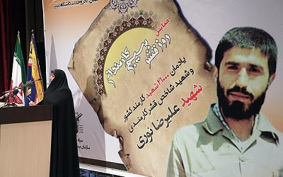 سالروز شهادت سردار علیرضا نوری با حضور همرزمان در بهشت زهرا(س) گرامی داشته شد