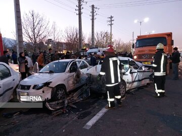 قزوین رتبه سیزدهم حوادث رانندگی کشور را دارد
