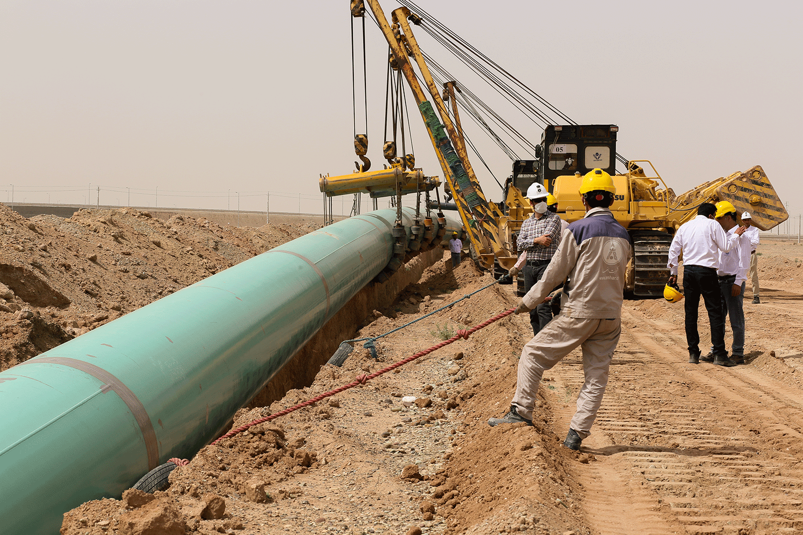 بهره‌برداری از پنج ایستگاه فشارافزایی و خط انتقال گاز ایرانشهر- چابهار