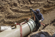 طرح خط انتقال آب آشامیدنی پایدار شهر آغاجاری بهره‌برداری شد