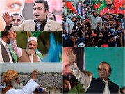 شمارش معکوس پایان تبلیغات انتخاباتی پاکستان؛ خیز سیاسیون برای رسیدن به قدرت
