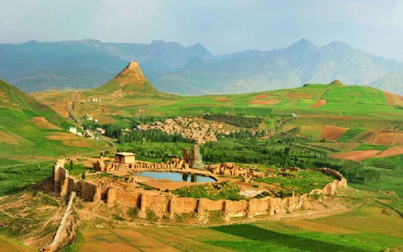آتشکده آذرگشنسب؛ تخت سلیمان آذربایجان غربی