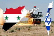 مقابله پدافند سوریه با حمله موشکی صهیونیست ها / ۲ تن کشته و هفت نفر زخمی شدند