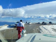 نجاتگران زنجان به ۳۷۸ مسافر گرفتار در برف و کولاک امدادرسانی کردند