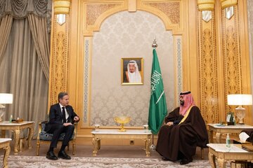 بلینکن: عربستان علاقه‌مند به عادی سازی روابط با اسرائیل و مسیر روشن برای کشور فلسطین است
