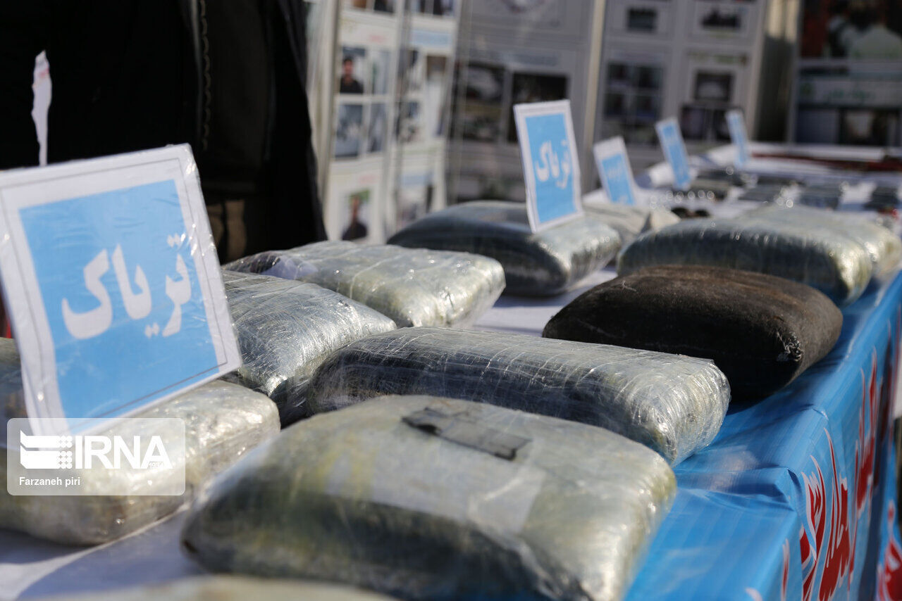 ضبط طن و733 کغ من المخدرات في سيستان وبلوشستان