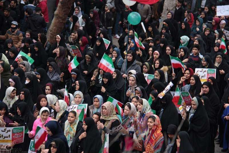بانوان گلستان: راهپیمایی ۲۲ بهمن امسال باشکوه‌تر از همیشه است