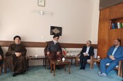 گفتگوی فوتبالی وزیر ورزش و امام جمعه تبریز