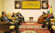 Le chef de la diplomatie iranienne rencontre Sayed Hassan Nasrallah à Beyrouth
