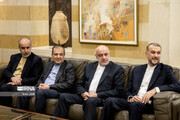 بالصور .. أمير عبداللهيان يلتقي رئيس الوزراء اللبناني في طهران