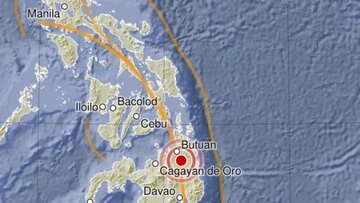 زلزله جنوب فیلیپین را لرزاند