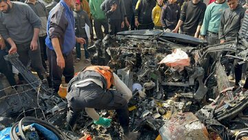حمله هوایی به یک خودرو در رفح/سه فلسطینی شهید شدند