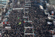 انطلاق مسيرات احياء الذكرى الـ45 لانتصار الثورة الإسلامية في ایران
