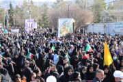 فیلم| حضور باشکوه مردم دره‌شهر در راهپیمایی ۲۲ بهمن