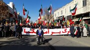 فیلم | راهپیمایی باشکوه ۲۲ بهمن در شهر زنجان