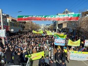 راهپیمایی یوم‌الله ۲۲ بهمن در خلخال با حضور گسترده مردم برگزار شد