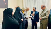 سخنگوی دولت با ۲ خانواده شهید استان فارس دیدار کرد