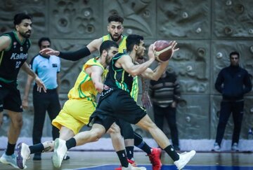 جدال مدعیان در لیگ برتر بسکتبال؛ رقابت نفس‌گیر در صدر جدول