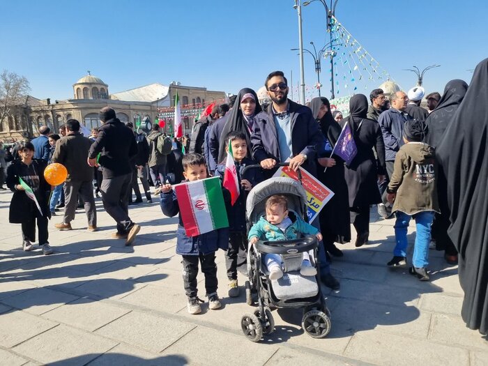 ثبت برگ زرین دیگری از همدانی‌ها با حضور حماسی در جشن ۴۵ سالگی انقلاب