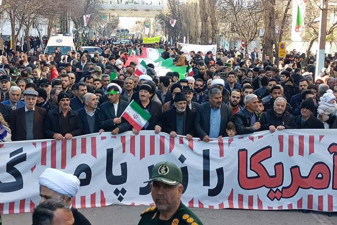 خروش اردبیلی‌ها در جشن انقلاب