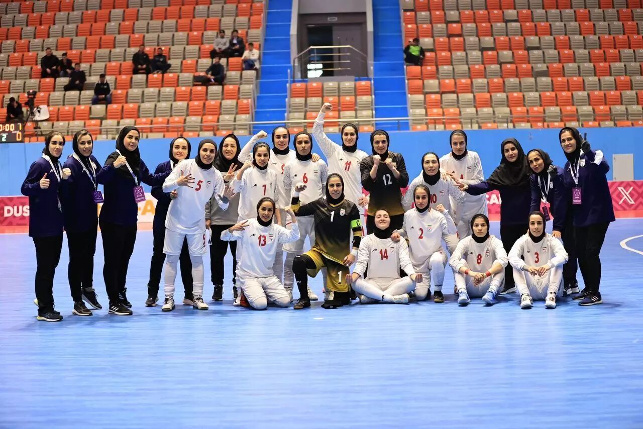Futsal féminin de la CAFA 2024: le triplé historique de l’équipe d’Iran