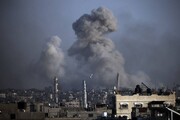 رفح پر صیہونی حکومت کے فضائی حملے جاری، النصیراب میں مزید 5 فلسطینی شہید