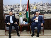 Амир Абдоллахиян встретился с лидером ХАМАС в Дохе
