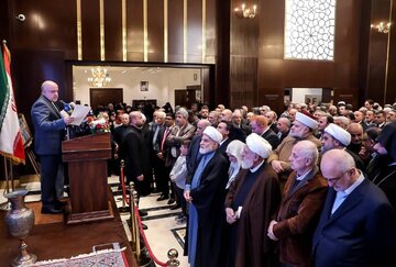 جشن سالگرد پیروزی انقلاب اسلامی در سفارت ایران در لبنان برگزار شد
