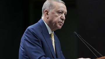 اردوغان: تشکیل کشور مستقل فلسطین راه تحقق صلح در منطقه است