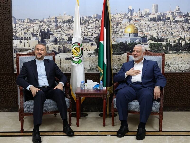 Amir Abdollahian trifft sich mit Ismail Haniyeh