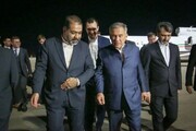 ربیس جمهور تاتارستان وارد اصفهان شد