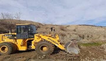 ۵۷ هزار متر مربع  از اراضی مناطق حفاظت شده کوه سرخ گچساران رفع تصرف شد