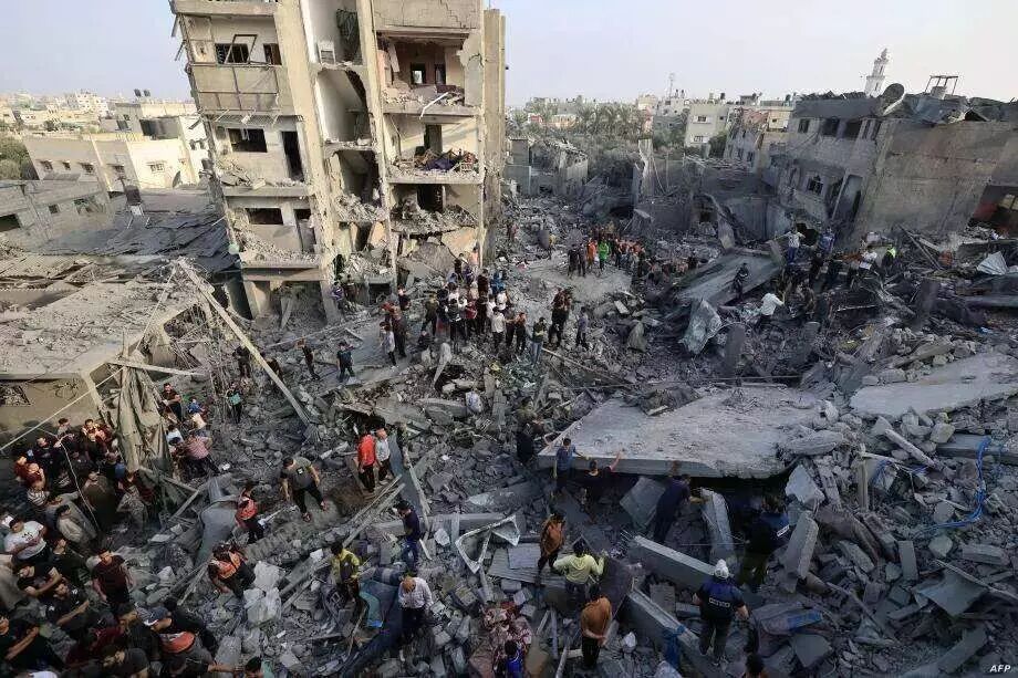 ONU: Los palestinos en la Franja de Gaza corren el riesgo de ser desplazados