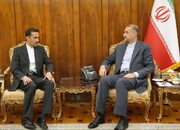 سفیر جدید ایران در بروئنی پیش از آغاز ماموریت با امیرعبداللهیان دیدار کرد