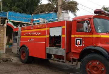 آتش سوزی در اداره تعاون روستایی دزفول مهار شد