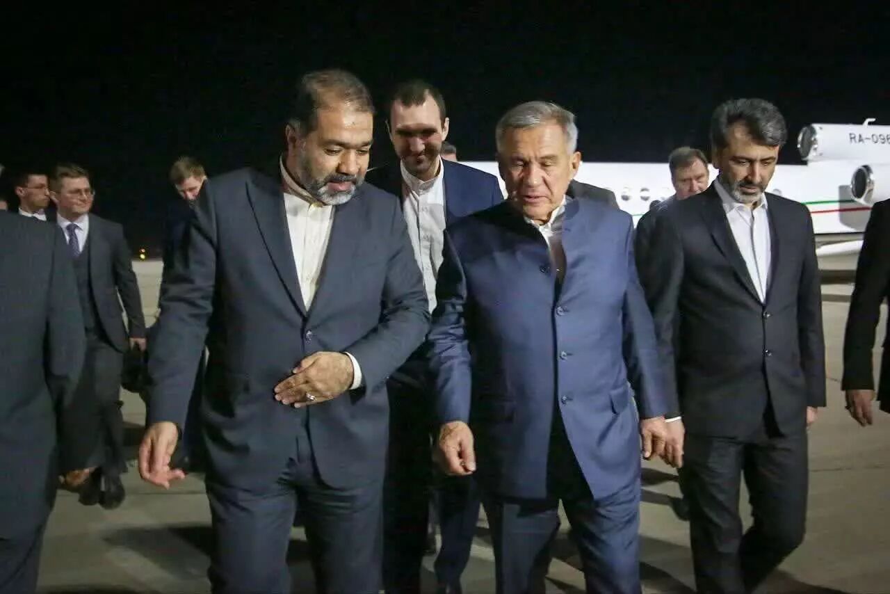 رئيس جمهورية تتارستان يزور أصفهان