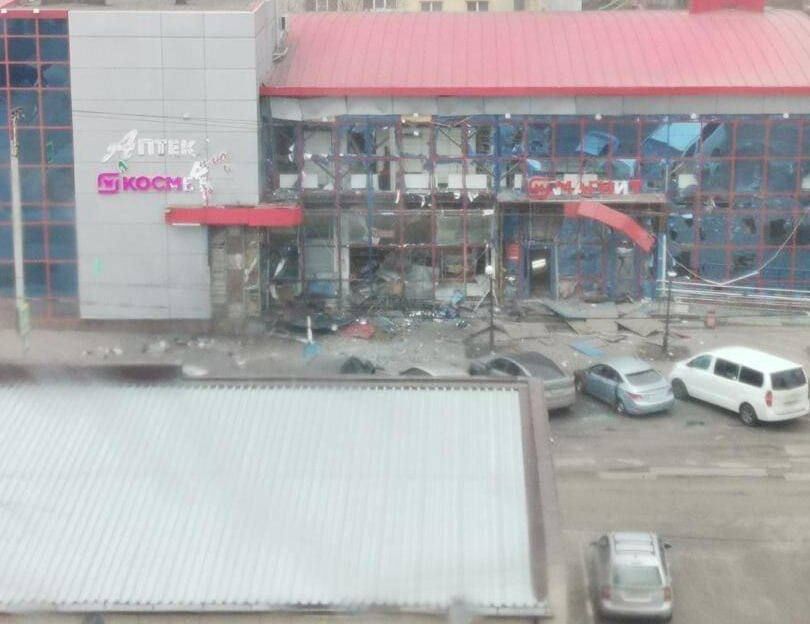 حمله موشکی اوکراین به مرکز خرید در بلگورود روسیه، پنج کشته داشت