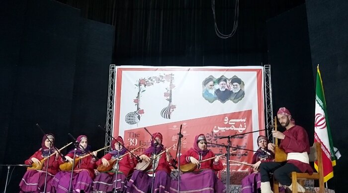 فیلم| نت های خنیاگران گلستانی در نخستین شب جشنواره موسیقی فجر در گلستان