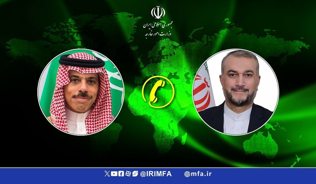 Iran, Saudi FMs discuss Zionist aggressions against Rafah