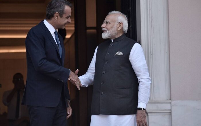 سفر نخست وزیر یونان به هند پس از ۱۵ سال