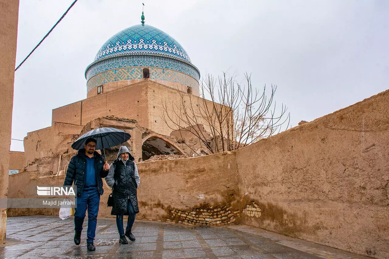 بارش ۴۹.۱ میلیمتر باران در علی‌آباد استان یزد