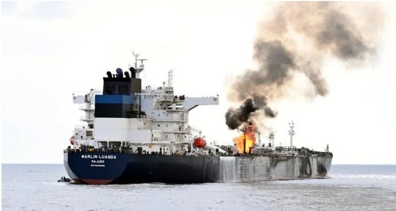 Yemen targets British oil tanker in Red Sea