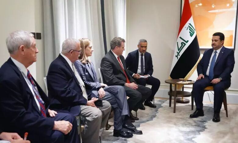 Al-Sudani y congresistas estadounidenses dialogan para poner fin a la misión de la Coalición internacional en Irak