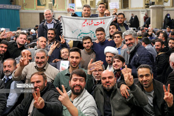 Rencontre des citoyens de la province de l'Azerbaïdjan de l’Est avec le Guide suprême