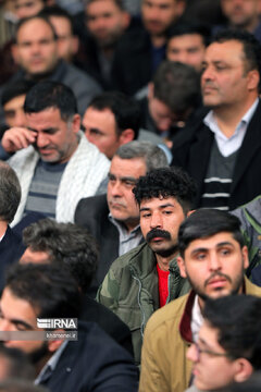 Rencontre des citoyens de la province de l'Azerbaïdjan de l’Est avec le Guide suprême