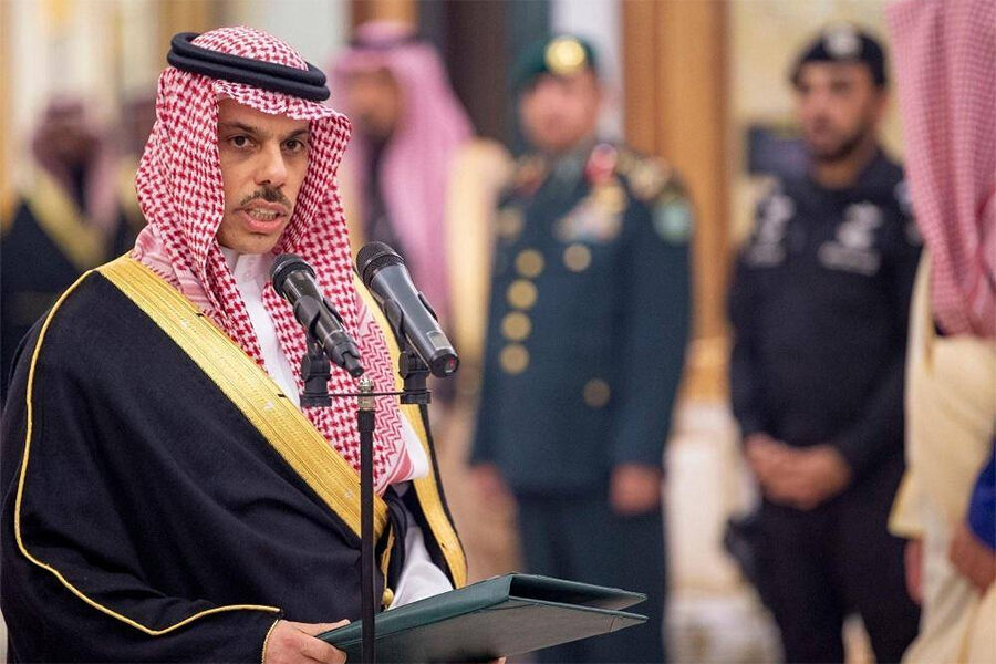 وزیر خارجه عربستان: از استقرار نیروی بین‌المللی در غزه حمایت می‌کنیم