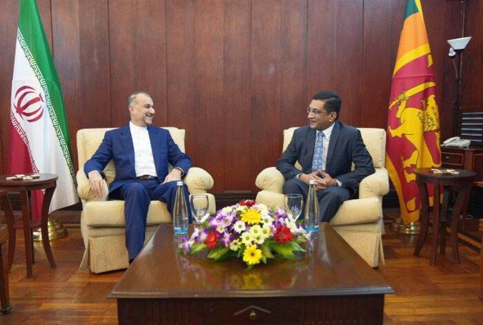 امیرعبداللهیان با وزیر خارجه سریلانکا دیدار کرد