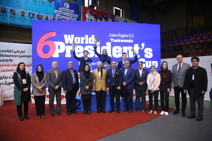 مردان و بانوان پاراتکواندو ایران قهرمان جام ریاست فدراسیون جهانی شدند